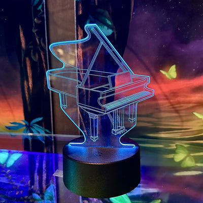 3D Music Lights: Piano