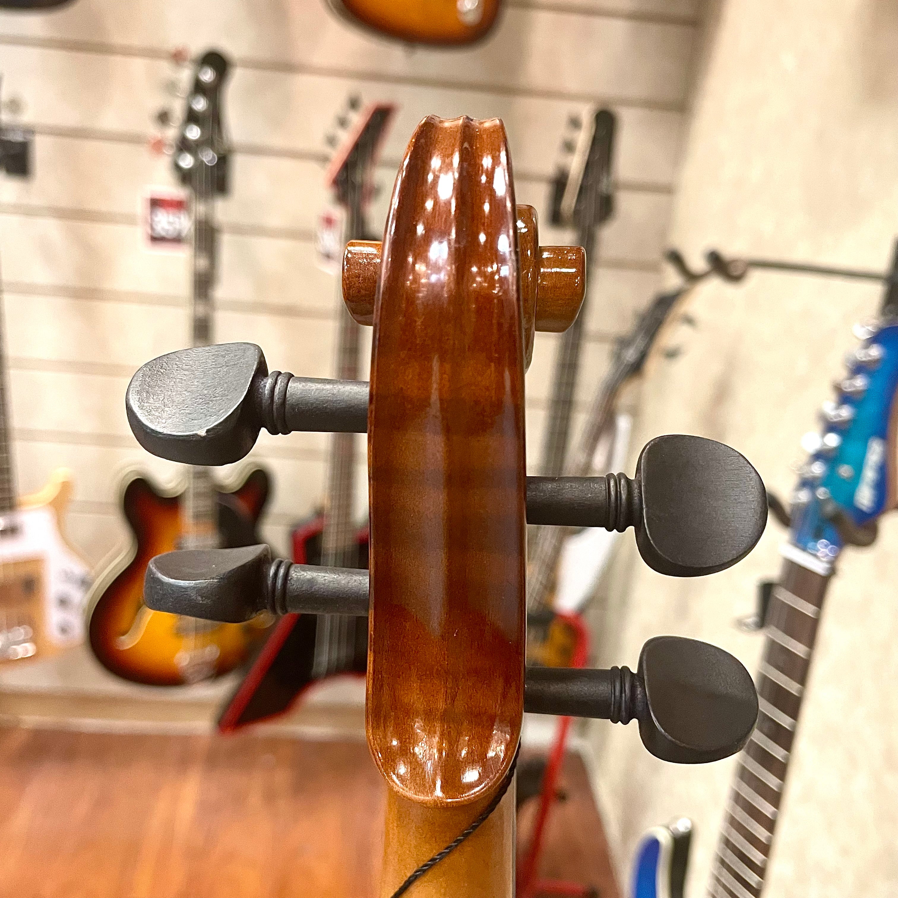 Strumenti a corde: 3500 - Student Violin, Hand Carved, Matte Art Flame