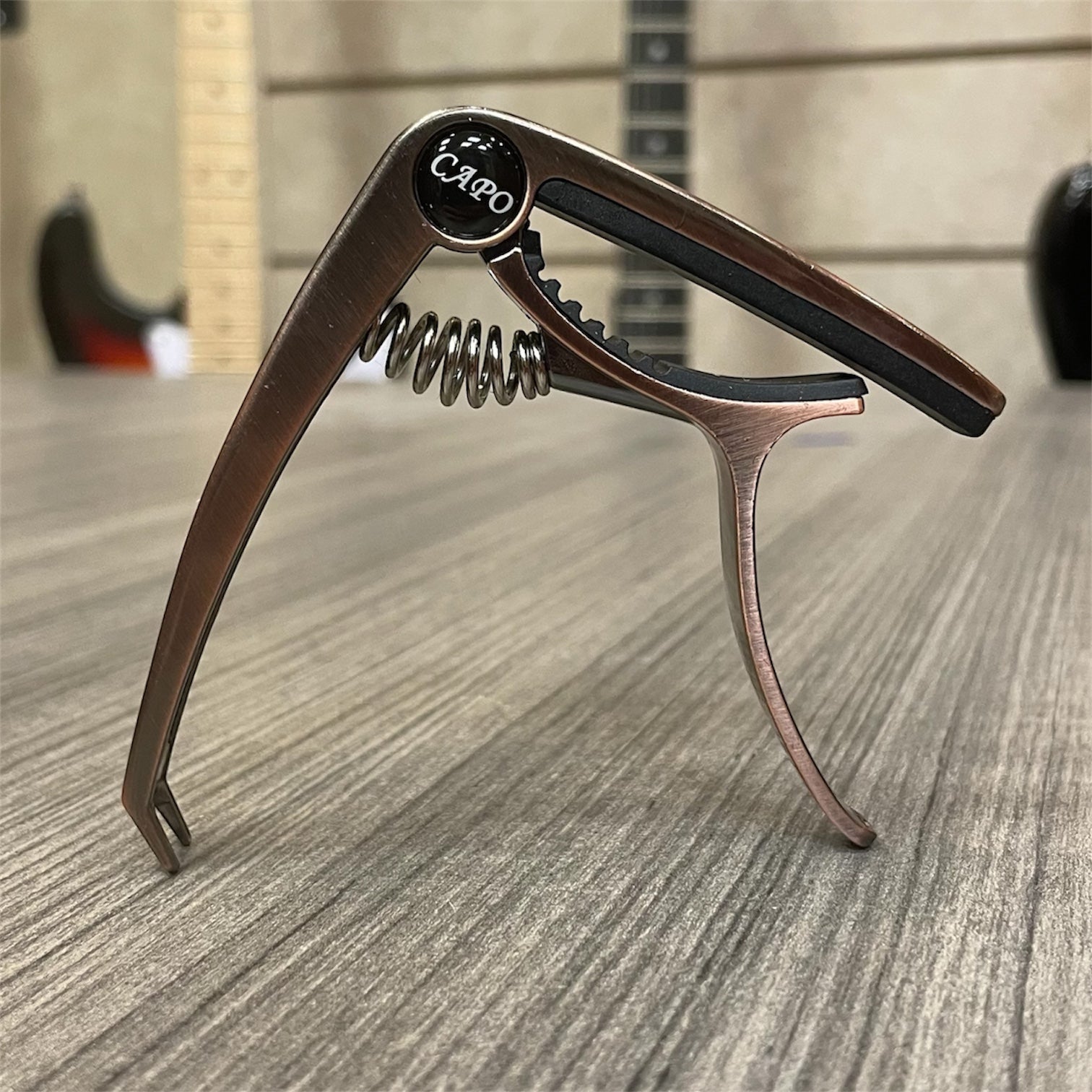 Aluminum Trigger Capo: Red Copper