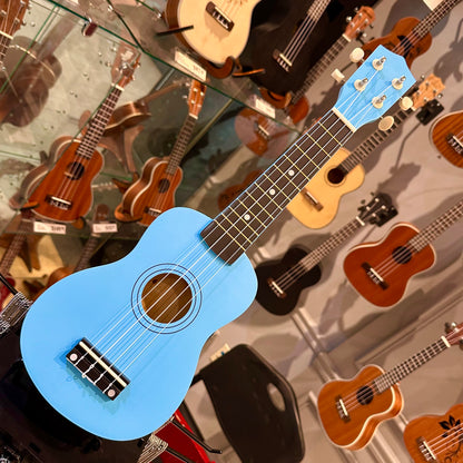 Rebrand Kids Colorful 21" Soprano Ukulele - Blue