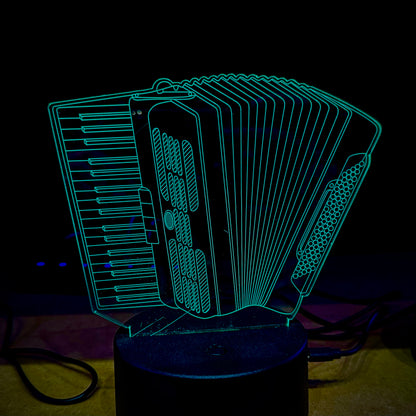 3D Music Lights: Accordian