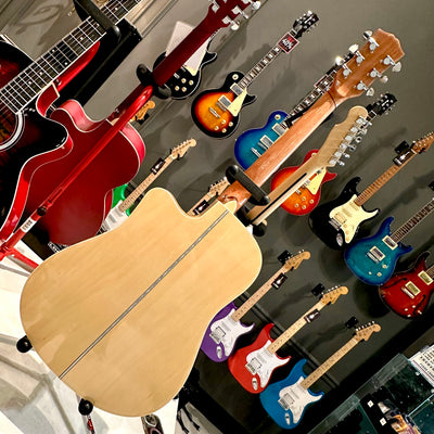 Gephardt Olive Acoustic Guitar - Blonde