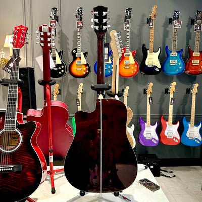 Gephardt Olive Acoustic Guitar - Sunburst