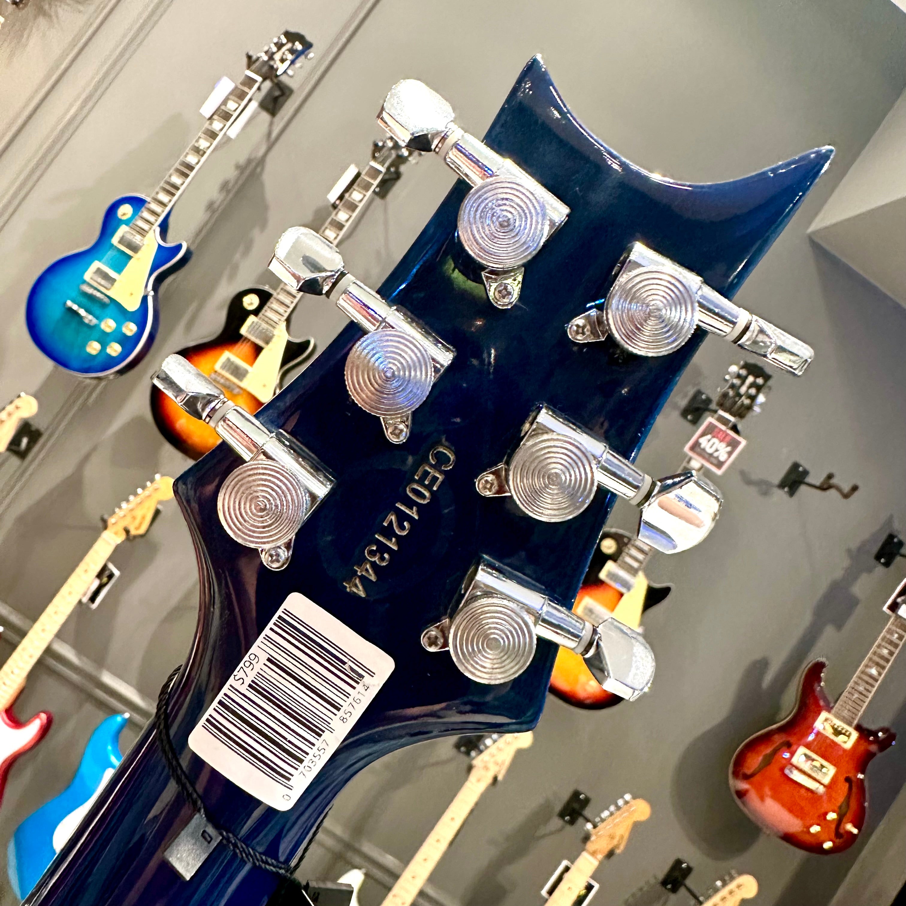 Mars Guitars: Firebird - Solid body,  Blue Bird
