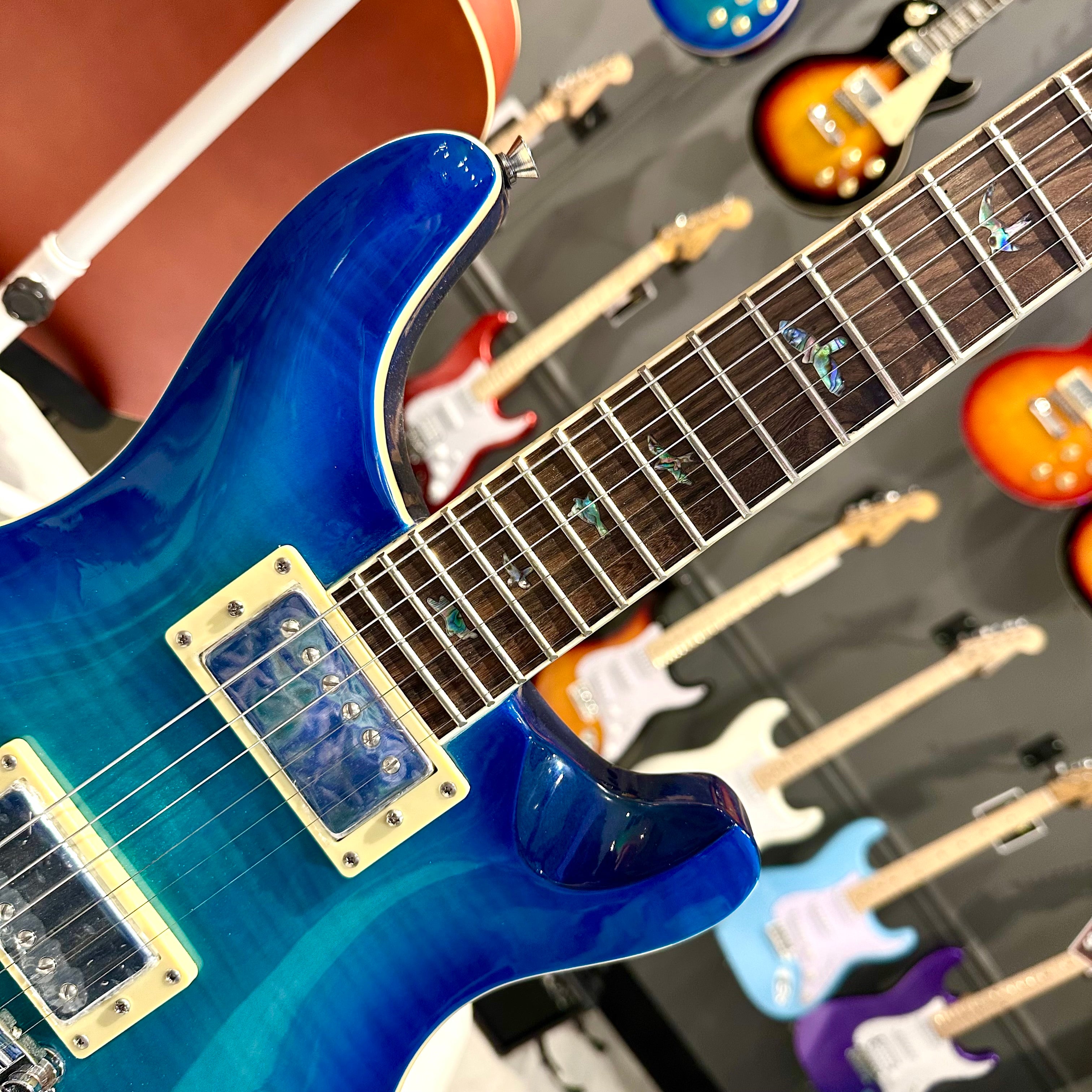Mars Guitars: Firebird - Solid body,  Blue Bird