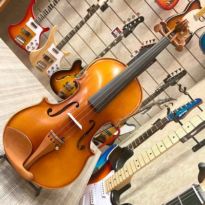 Strumenti a corde: 3000 - Student Violin, Hand Carved, JuJu Wood Parts