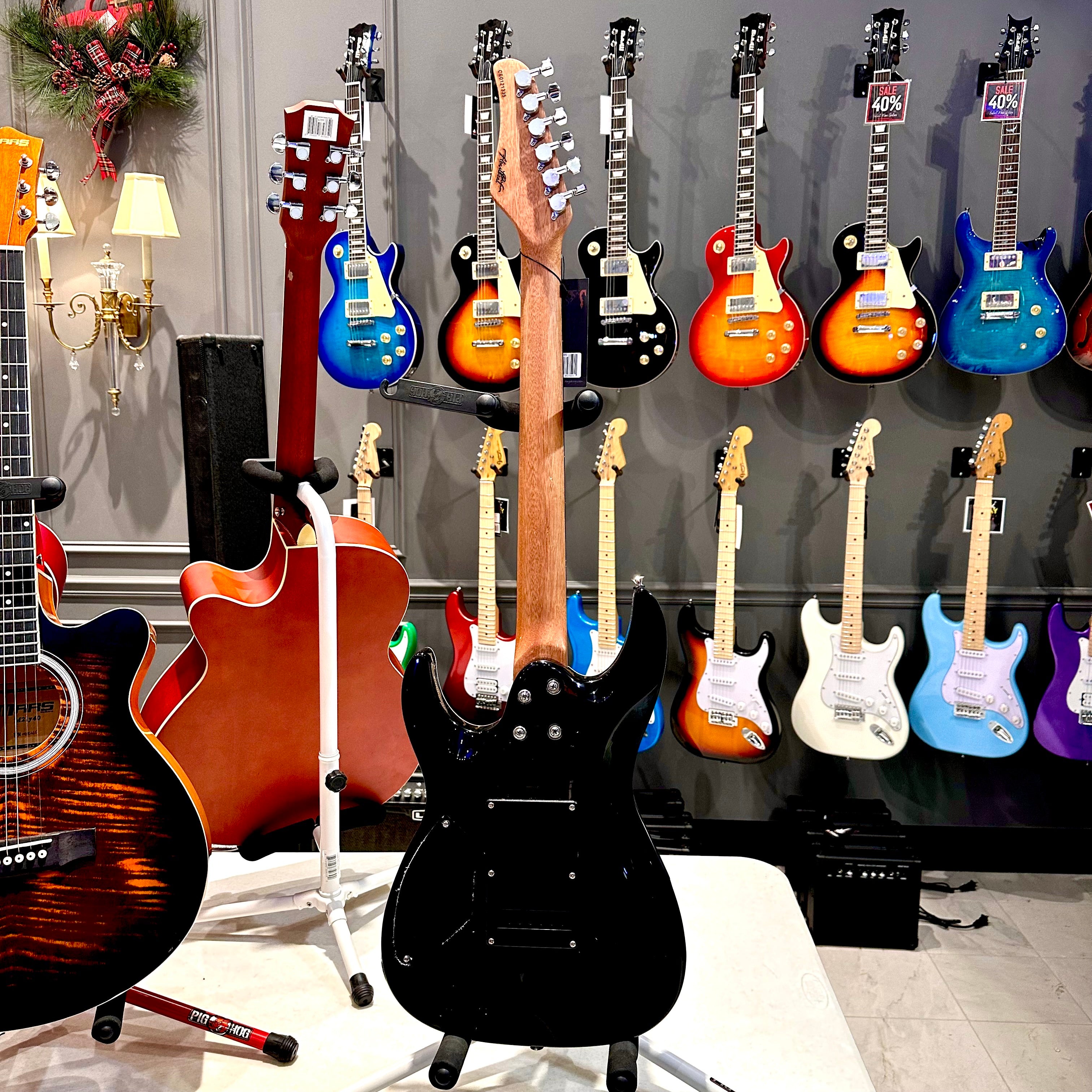 Mars Guitars: Heartbeat - Electric, Smokey Charcoal