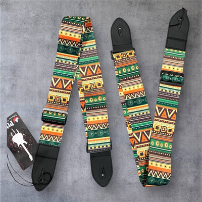Soft Weave Guitar/Ukulele Strap: Lightning