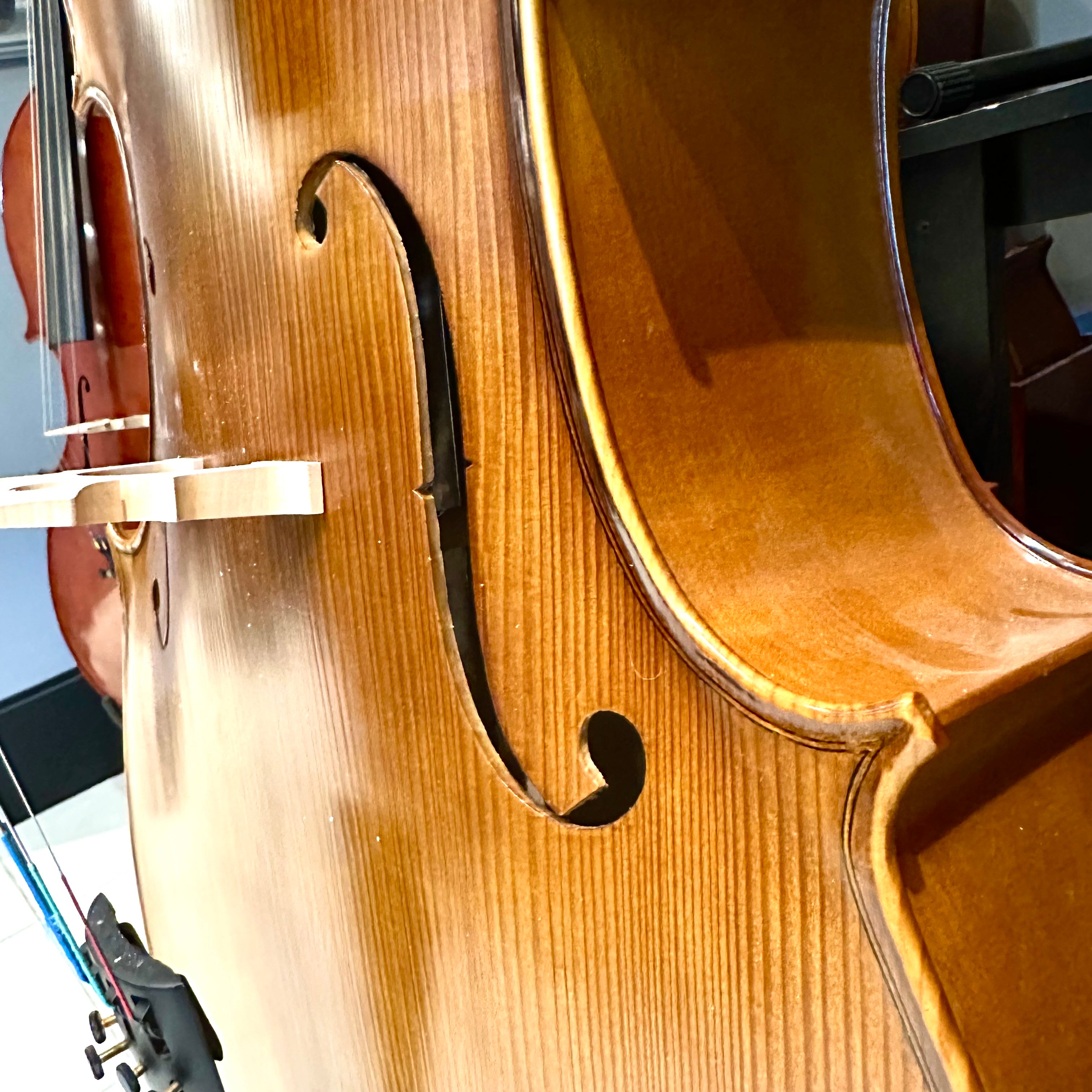 Strumenti a Corde 205-10: Student Cello, Solid, Matte, 4/4