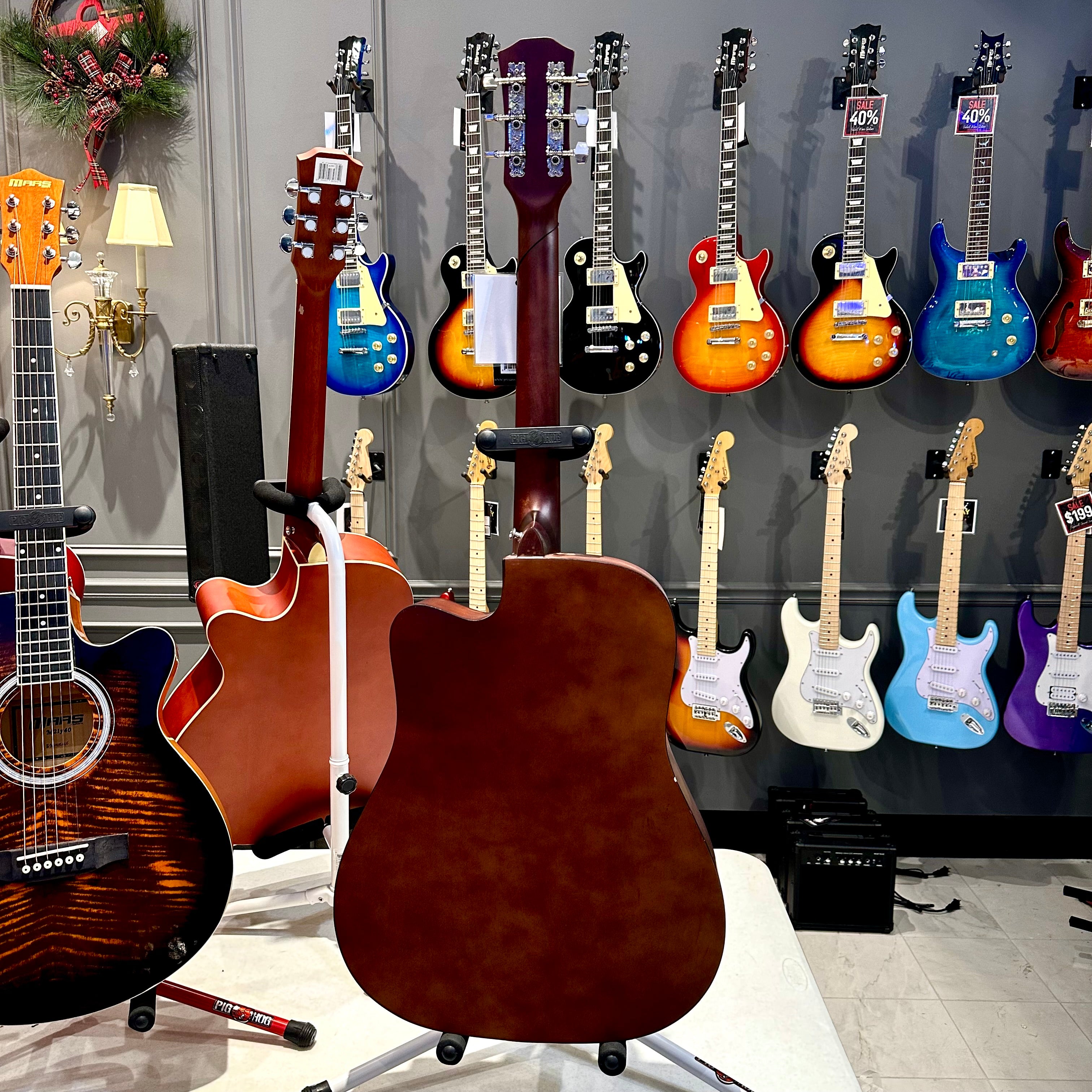 Rebrand 41" Acoustic Guitar - Brown
