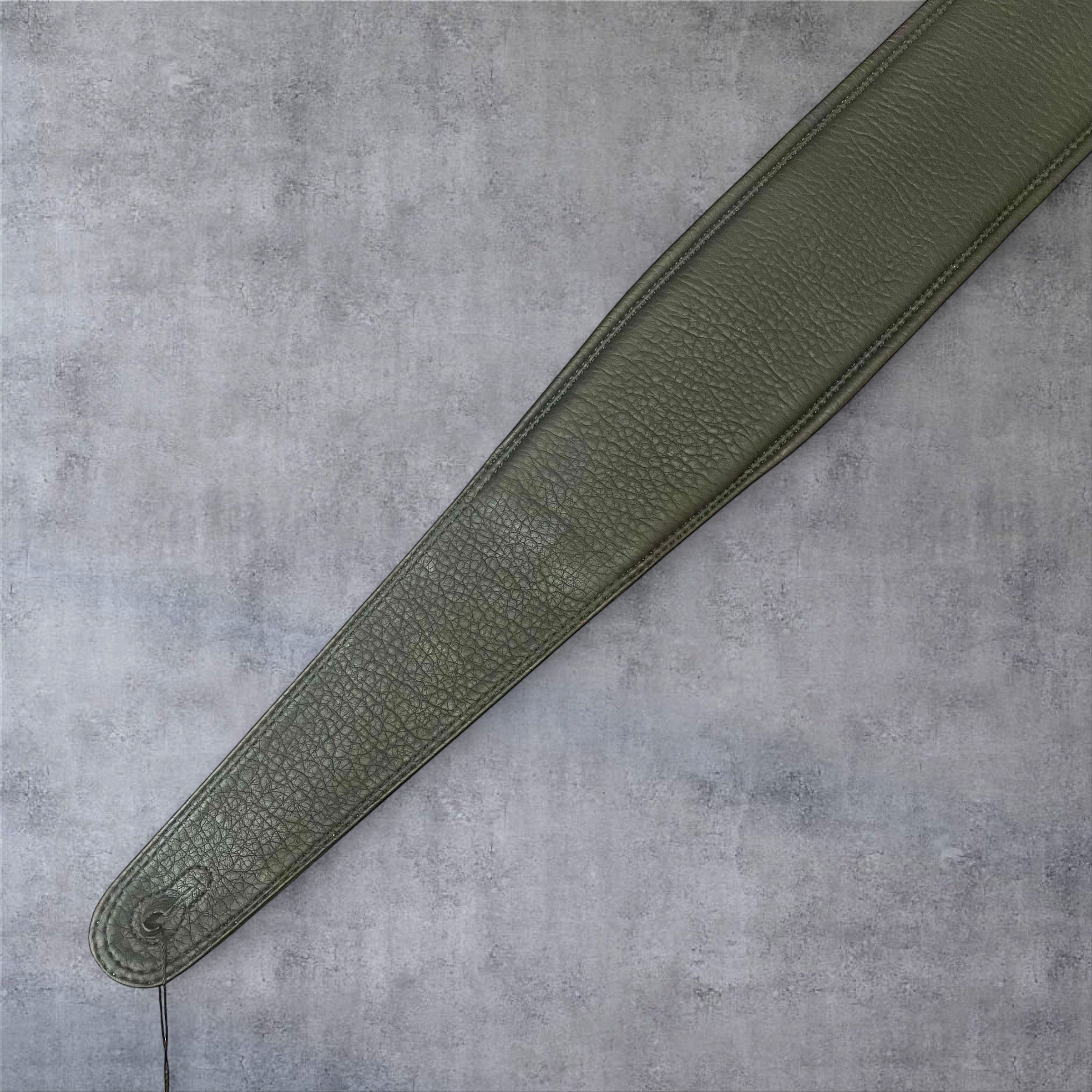 Gephardt PU Leather Guitar/Bass Strap - Solid Black