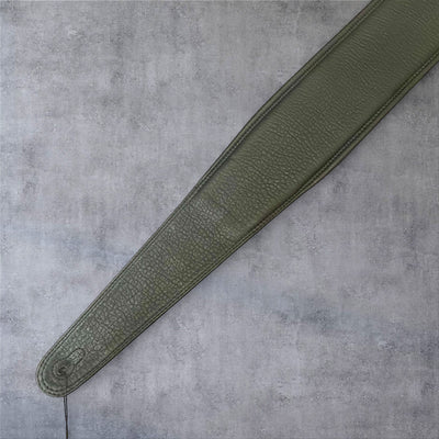 Gephardt PU Leather Guitar/Bass Strap - Solid Black
