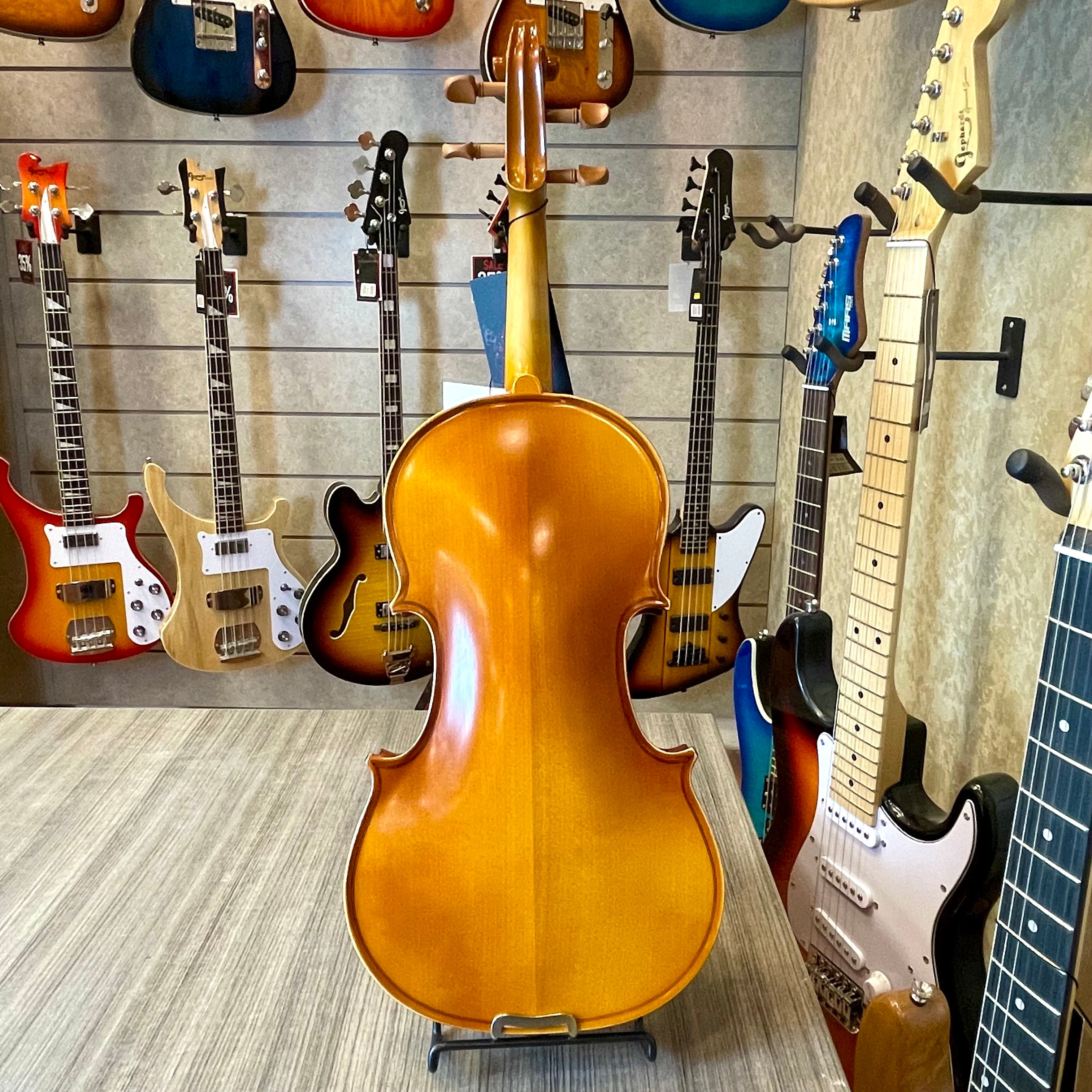 Strumenti a corde: 3000 - Student Viola, Hand Carved, Juju Wood Parts