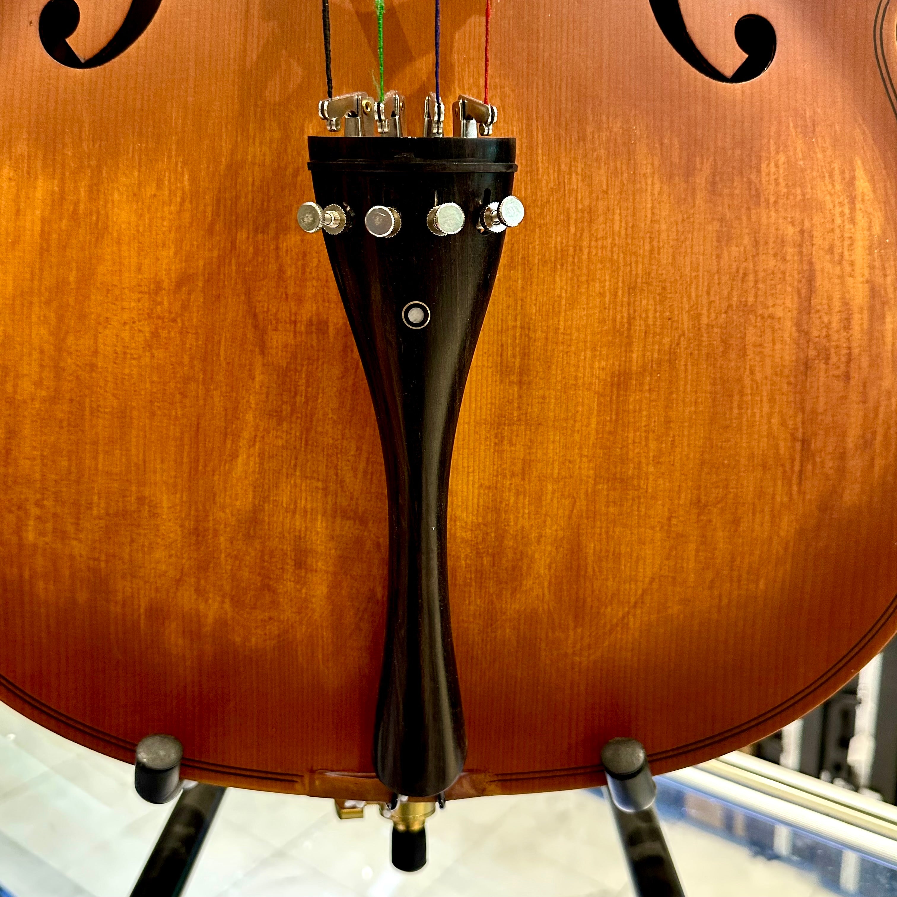 Strumenti a Corde 107: Student Cello, Solid Spruce Top, Matte Finish - 4/4