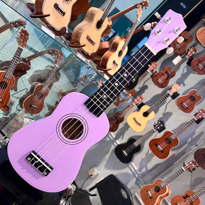 Rebrand Kids Colorful 21" Soprano Ukulele - Purple