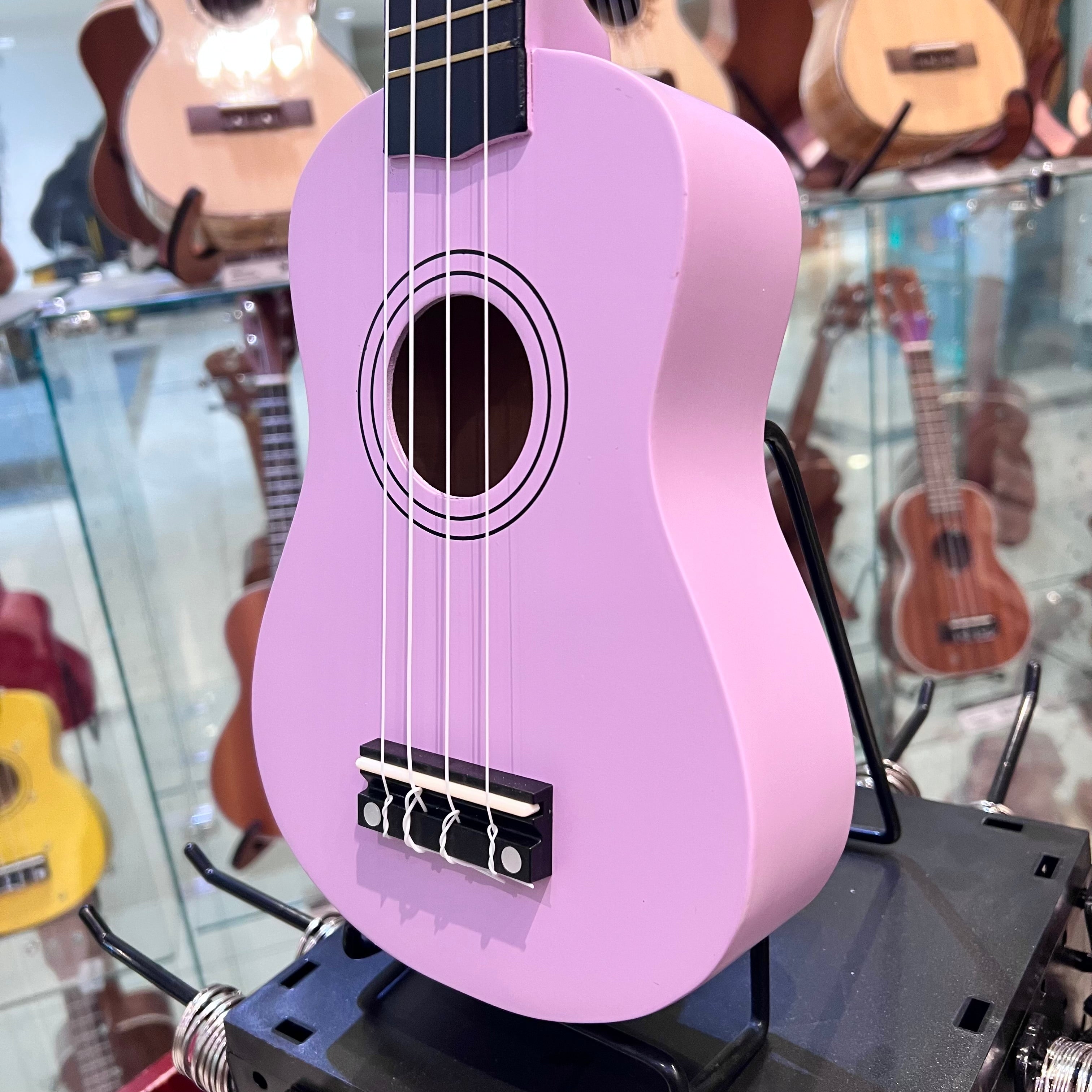 Rebrand Kids Colorful 21" Soprano Ukulele - Purple