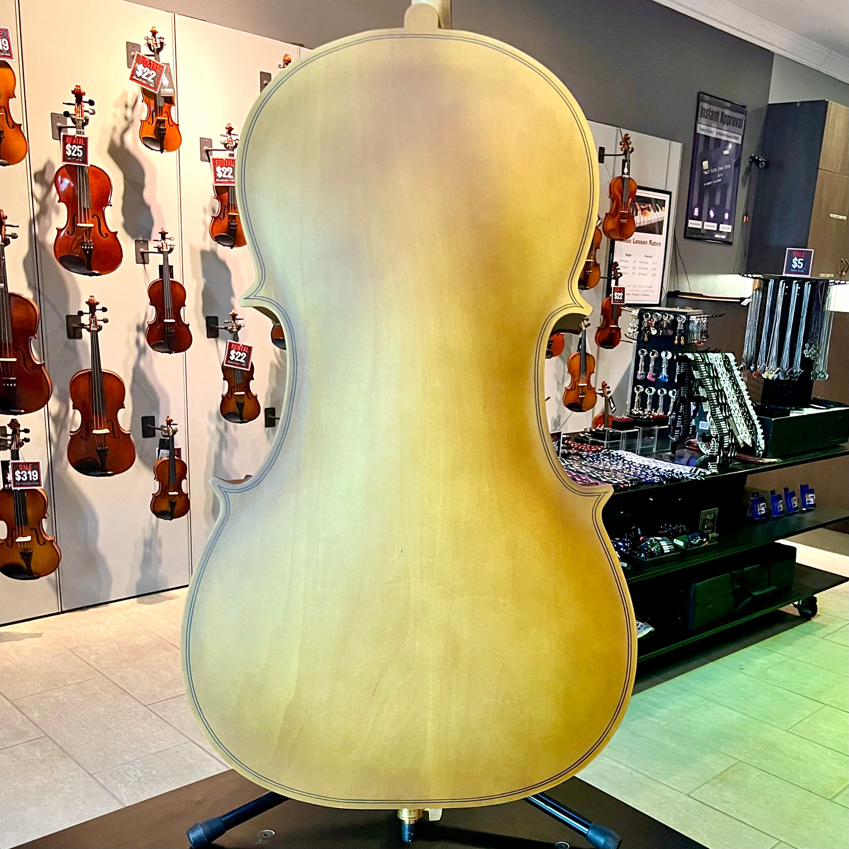 Christmas Special: Strumenti a Corde 103: Student Cello, Laminate, Light Matte - 4/4