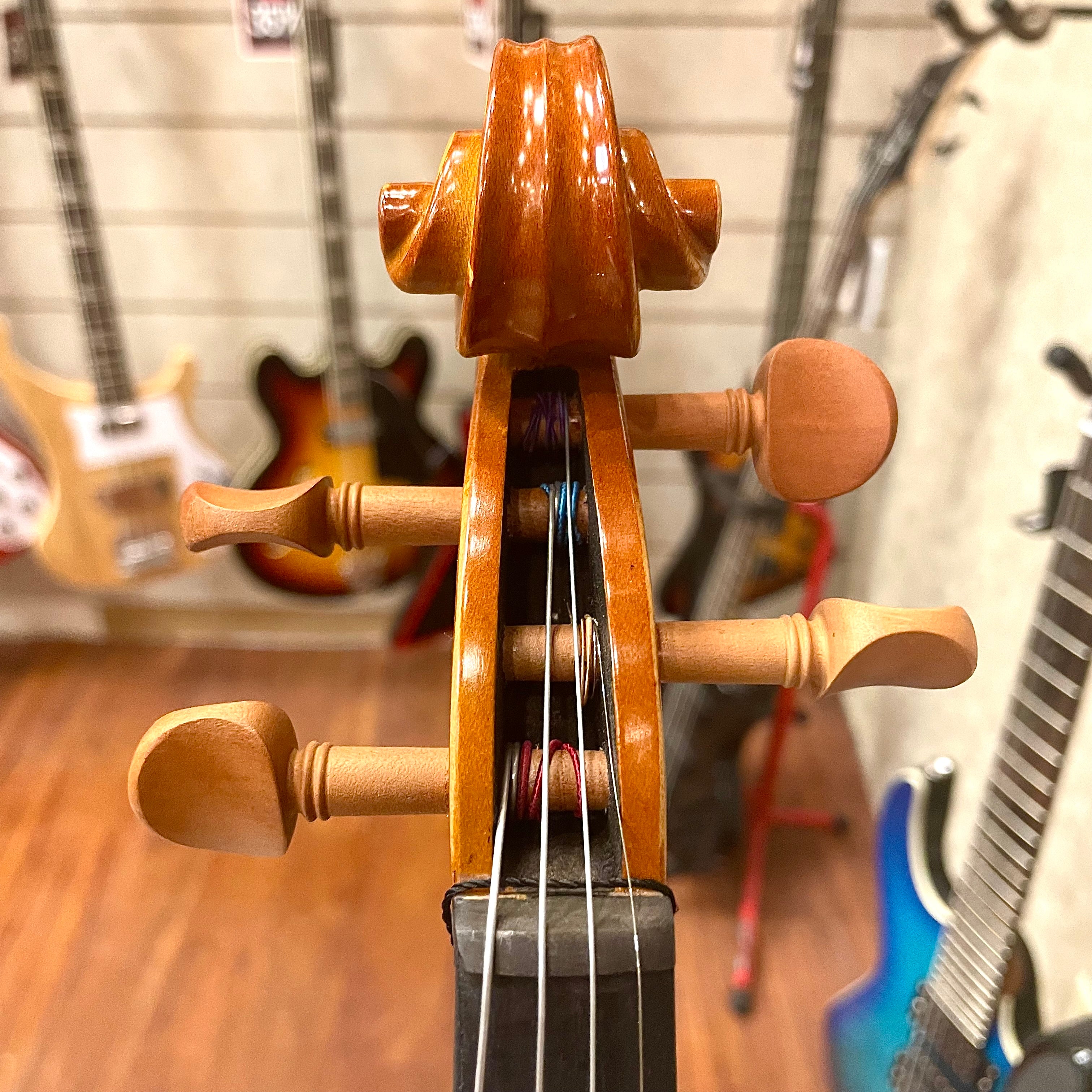 Strumenti a corde: 3000 - Student Violin, Hand Carved, JuJu Wood Parts