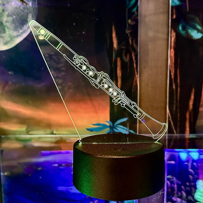 3D Music Lights: Clarinet