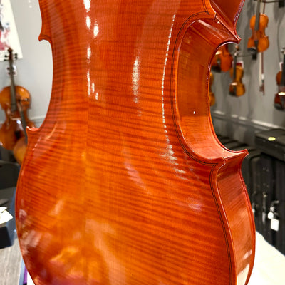 Opal VC106: Intermediate Cello, Hand Carved - 4/4