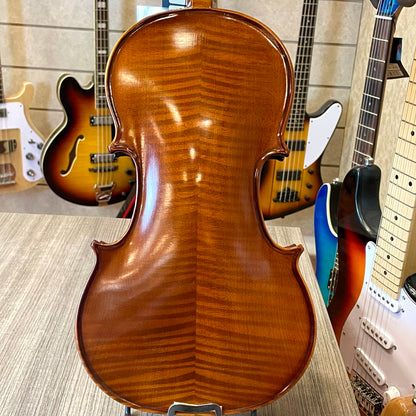 Strumenti a corde: 3500 - Student Violin, Hand Carved, Matte Art Flame
