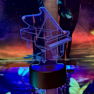 3D Music Lights: Piano