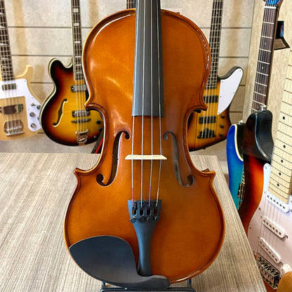 Strumenti a corde: 3500 - Student Violin, Hand Carved, Matte Art Flame