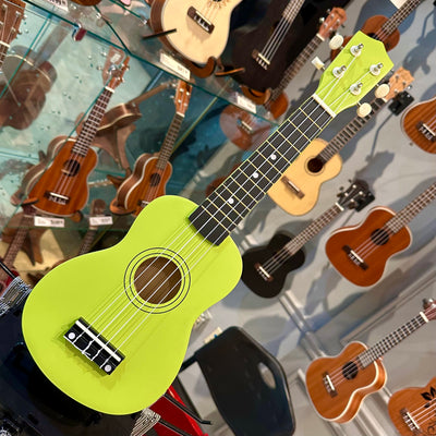 Rebrand Kids Colorful 21" Soprano Ukulele - Apple Green