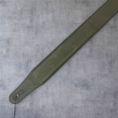 Gephardt PU Leather Guitar/Bass Strap - Red and Black