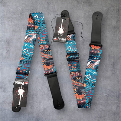 Soft Weave Guitar/Ukulele Strap: Lightning