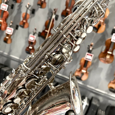 Opal OAS-300: Intermediate Alto Saxophone, Nickel Plated