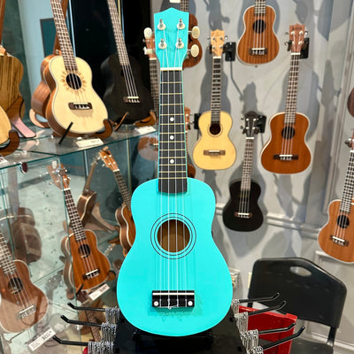 Rebrand Kids Colorful 21" Soprano Ukulele - Mint Green