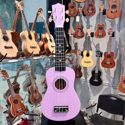 Rebrand Kids Colorful 21" Soprano Ukulele - Purple