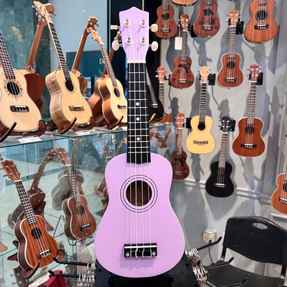 Rebrand Kids Colorful 21" Soprano Ukulele - Purple