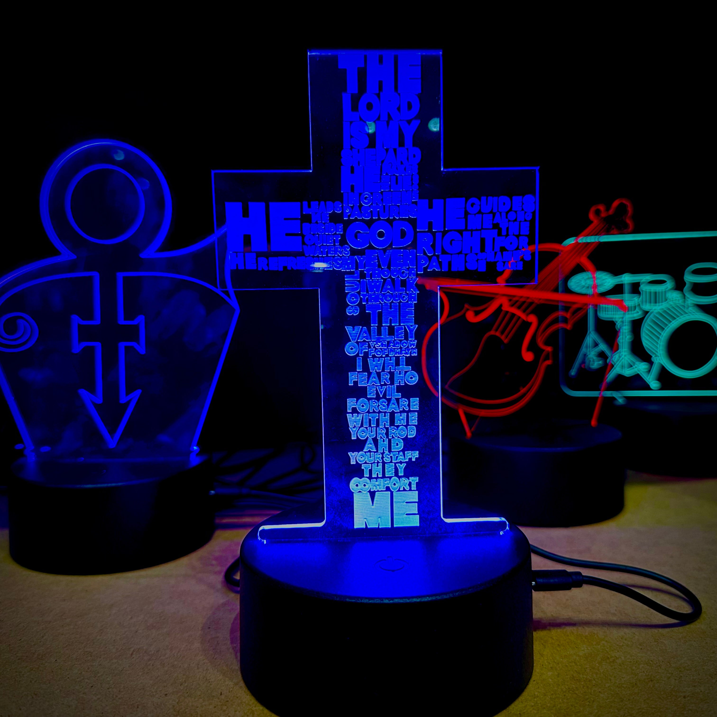 3D Music Lights: Cross 2