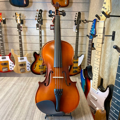Strumenti a corde: 2500 - Student Violin, Hand Carved, Dark Matte