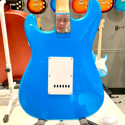 Gephardt Ground Series: 39" Electric Guitar, Maple Neck - Blue Shimmer