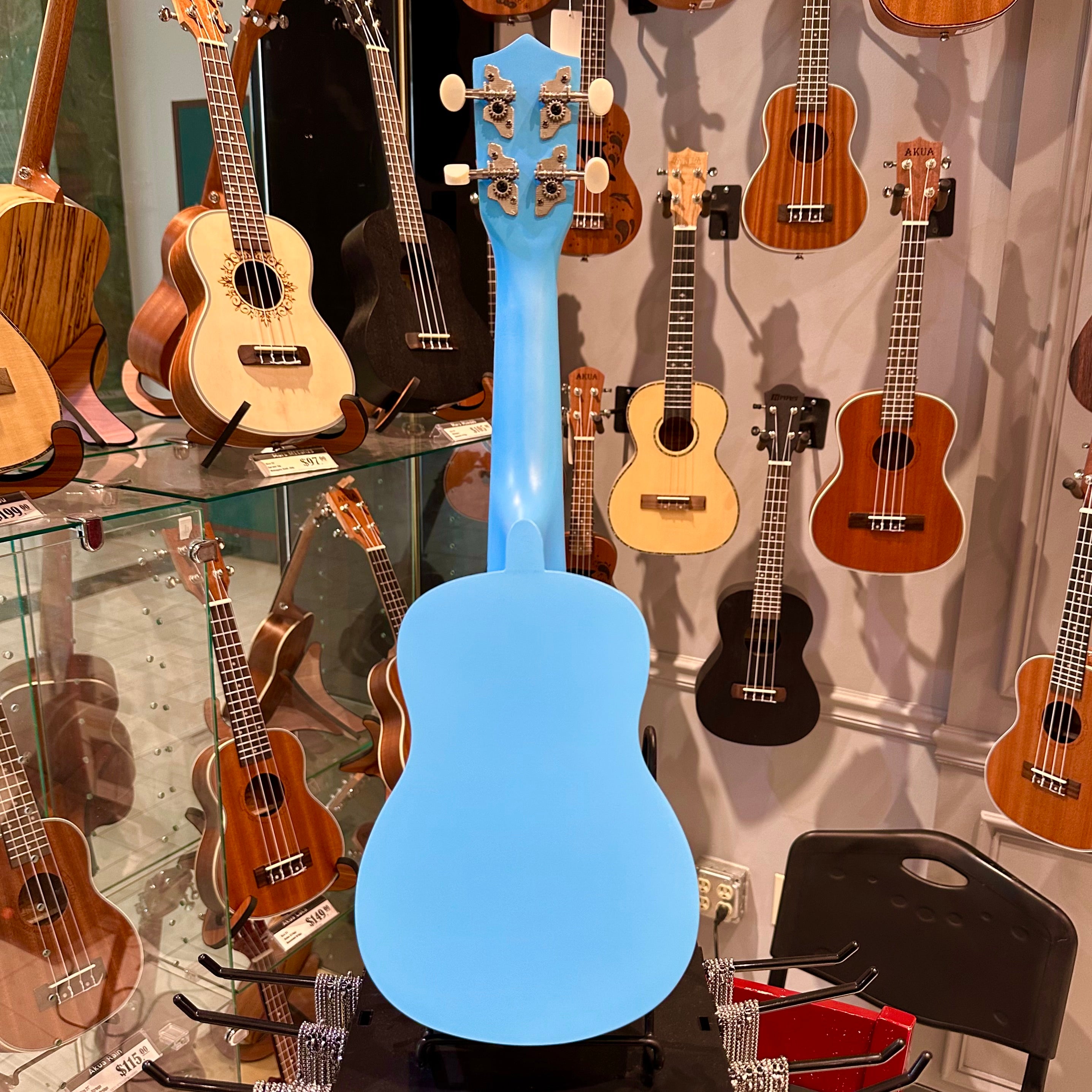 Rebrand Kids Colorful 21" Soprano Ukulele - Blue