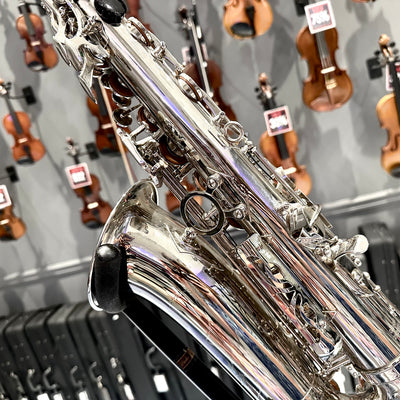 Opal OAS-300: Intermediate Alto Saxophone, Nickel Plated