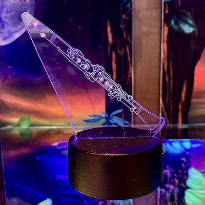 3D Music Lights: Clarinet