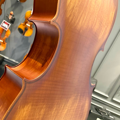 Strumenti a Corde 107: Student Cello, Solid Spruce Top, Matte Finish - 4/4