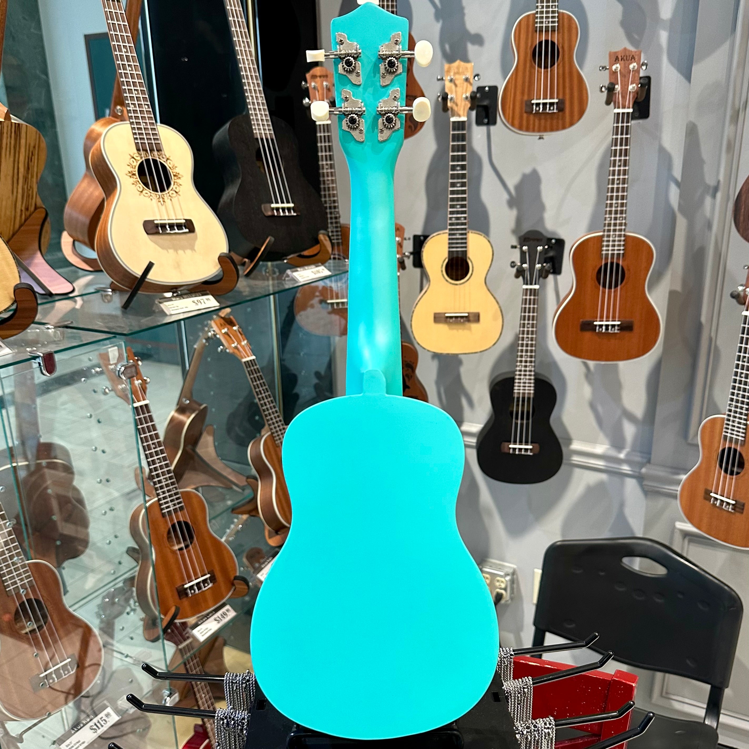 Rebrand Kids Colorful 21" Soprano Ukulele - Mint Green