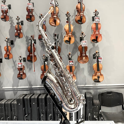 Opal OAS-300: Intermediate Alto Saxophone, Nickel Plated