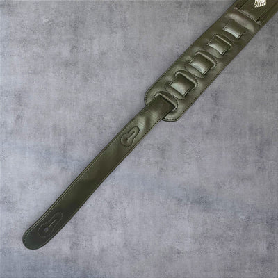 Gephardt PU Leather Guitar/Bass Strap - Black Diamond