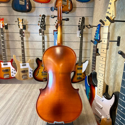 Strumenti a corde: 2500 - Student Violin, Hand Carved, Dark Matte