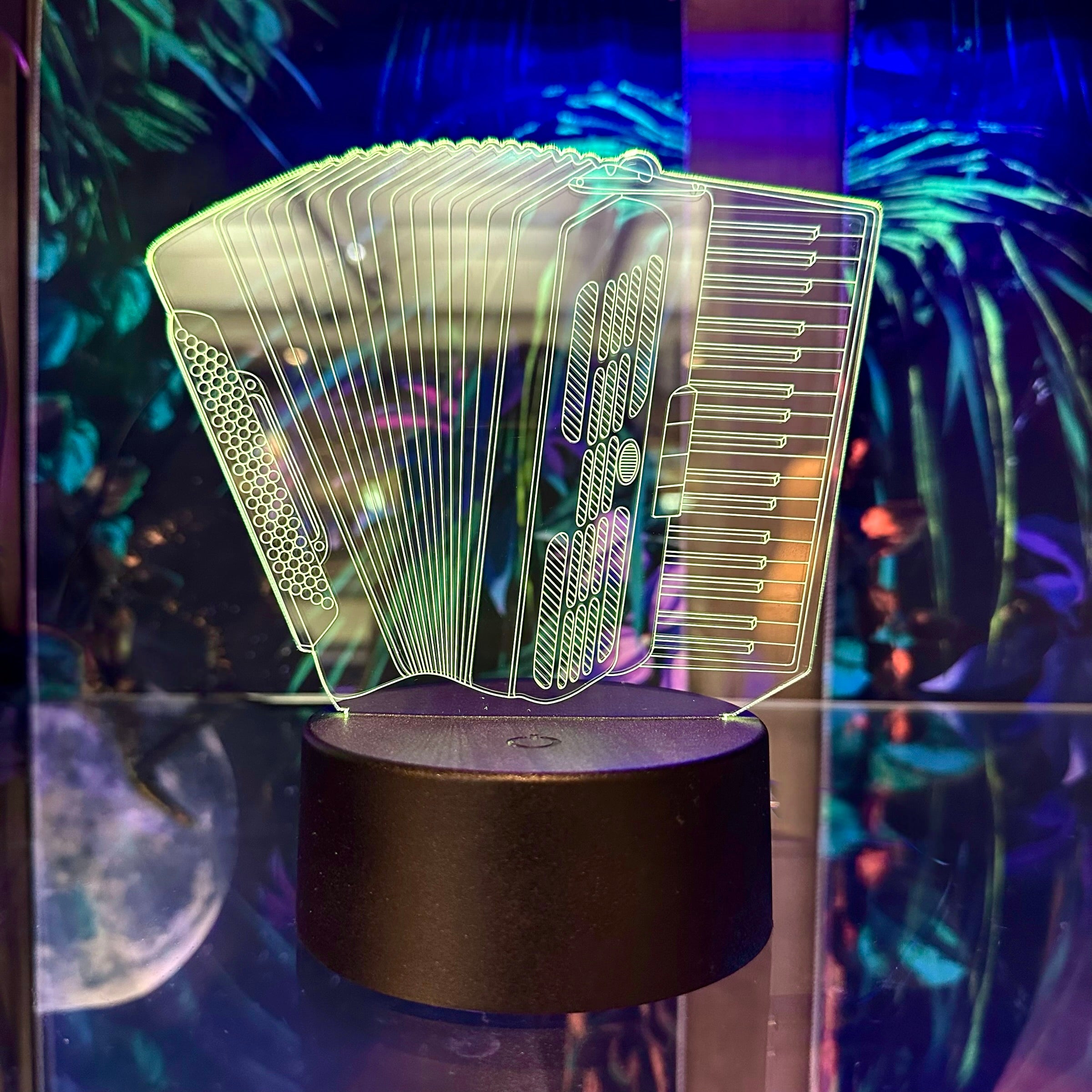 3D Music Lights: Accordian