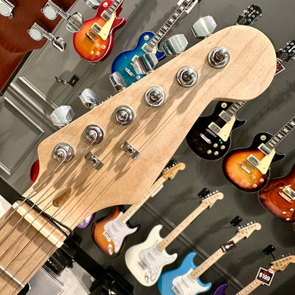 Gephardt Ground Series: 39" Electric Guitar, Maple Neck - Blue Shimmer