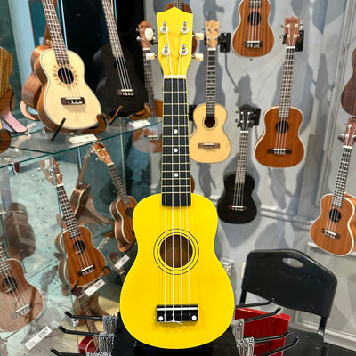 Rebrand Kids Colorful 21" Soprano Ukulele - Yellow