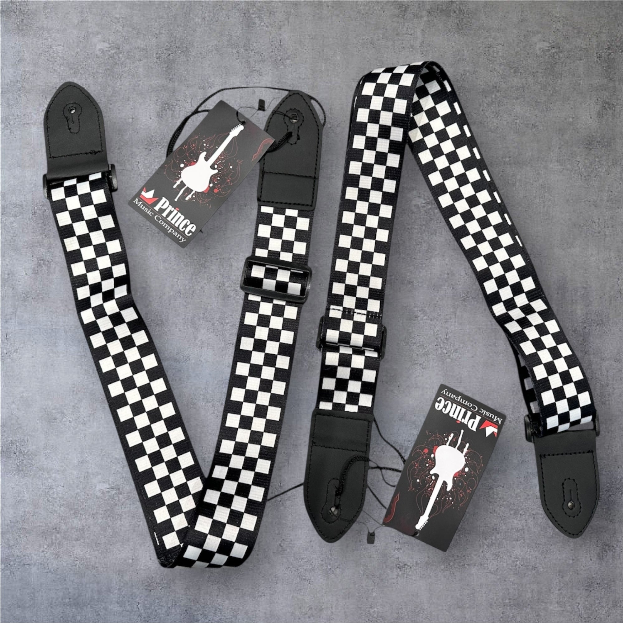 Soft Weave Guitar/Ukulele Strap: Checker