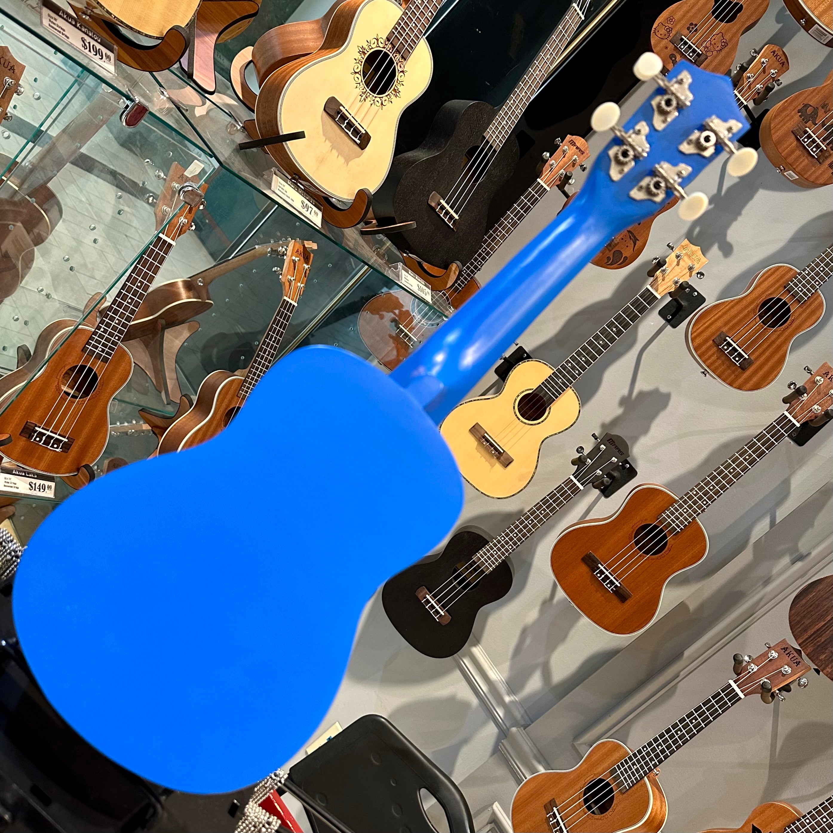 Rebrand Kids Colorful 21" Soprano Ukulele - Navy Blue